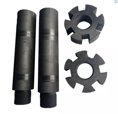 Good price Paslanma Önleyici İzostatik Grafit Rotor ve Şaft Süper İnce Sentetik Grafit Kanatlar çevrimiçi
